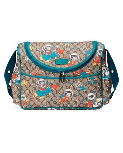 gucci space diaper bag|gucci diaper bag for less.